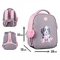 Рюкзак шкільний каркасний (Зростання S (115-130 см) YES   Doggy Princess  H-100
