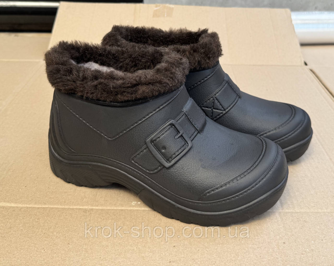 Галоши теплі  чоловічі Крок оптом, фото 1