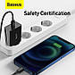 Зарядний пристрій Baseus Type-C 20W PD/QC Speed Mini Charger CCFS-SN01, фото 5