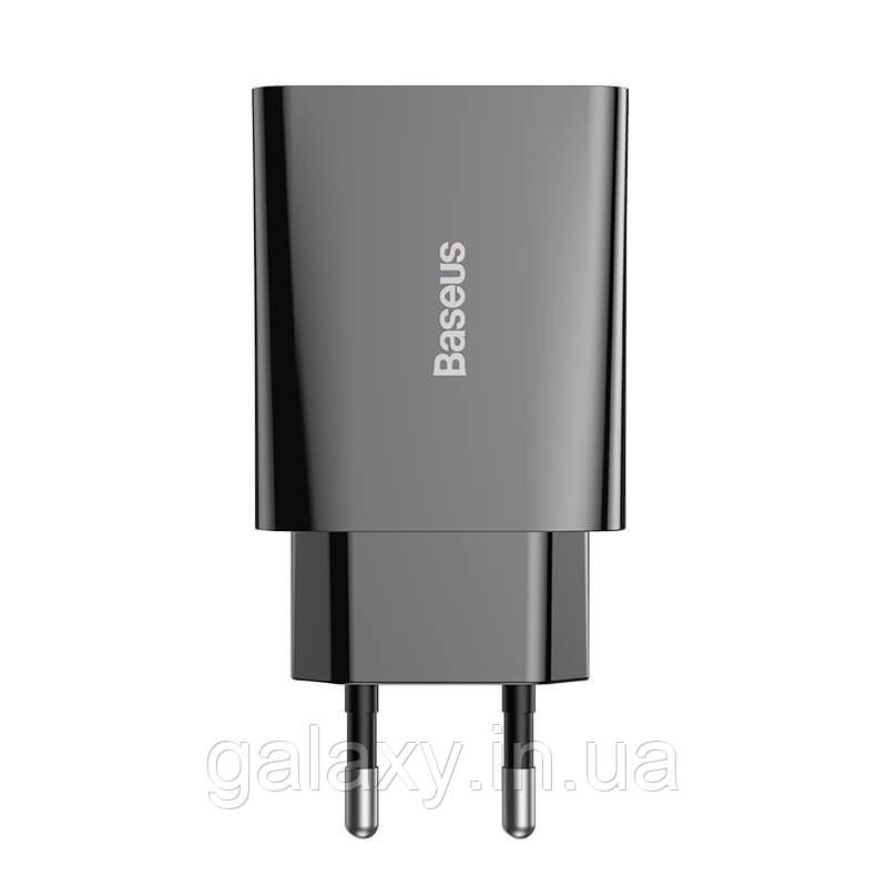 Зарядний пристрій Baseus Type-C 20W PD/QC Speed Mini Charger CCFS-SN01, фото 1