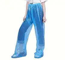 Дощовик універсальний із капюшоном зі штанами Raincoat set, Плащ-Дощовик, Комплект дощовика, фото 4