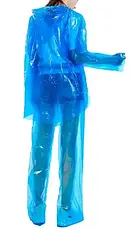Дощовик універсальний із капюшоном зі штанами Raincoat set, Плащ-Дощовик, Комплект дощовика, фото 5