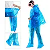 Дощовик універсальний із капюшоном зі штанами Raincoat set, Плащ-Дощовик, Комплект дощовика, фото 6