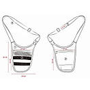 Прихована сумка неведимка BULLDOG через плече під пахвою, фото 7