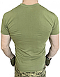 Армейська футболка олива ЗСУ 46-54р тактична футболка олива футболка хб військова чоловіча, фото 7