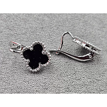 Ван Кліф Сережки Fallon Jewelry 12*17мм, англійський замок