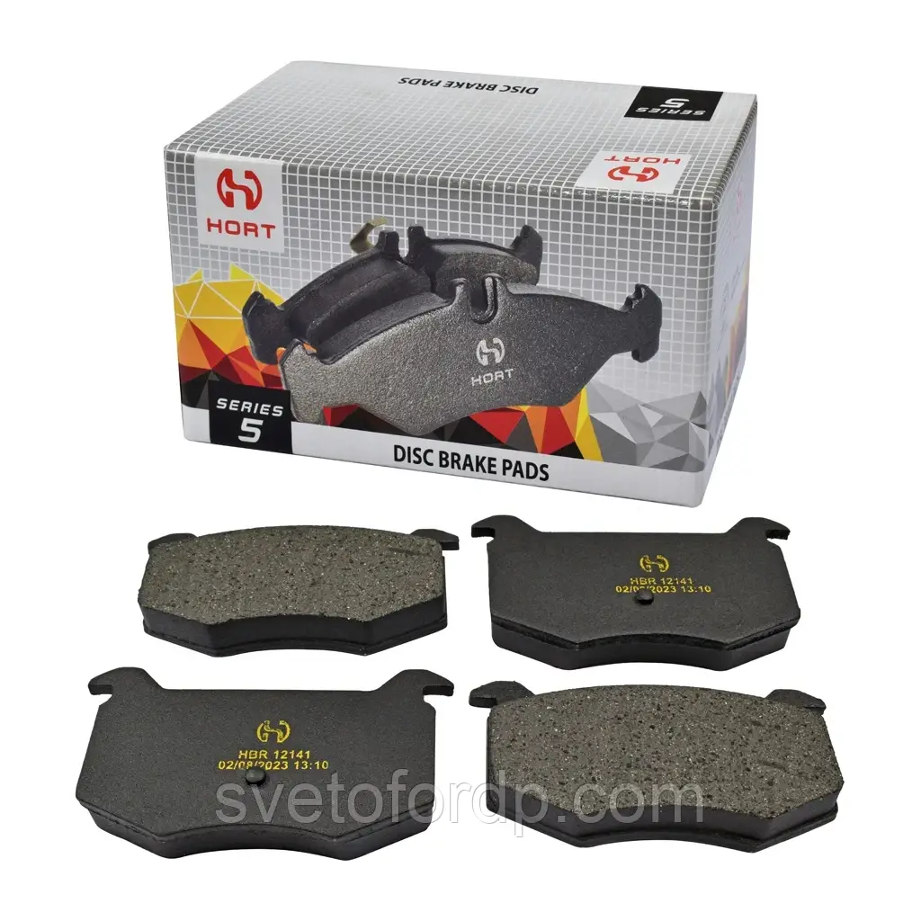 Колодки гальмівні передні Москвич 2141 HORT (HBR12141), фото 1