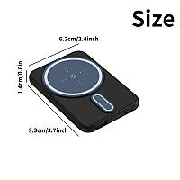 Повербанк BYGP-5000mAh Магнітне заряджання 5W (Чорний)