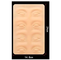 Килимок тренувальний силіконовий для татуажу 3D очі та брови*