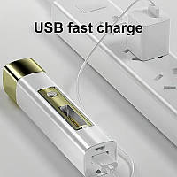 Надяскравий світлодіодний ліхтарик Smiling Shark — 380 lm Повербанк