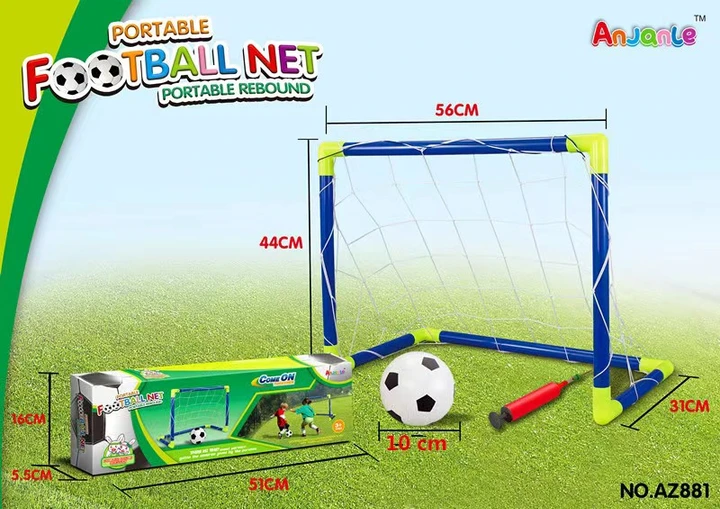 Ігровий набір Міні Футбол "СКЛАДНІ ФУТБОЛЬНІ ВОРТА" 56 см Anjanle, фото 1