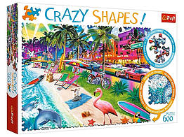 Пазли Trefl 600 елм. Шалені пазли Пляж Маямі