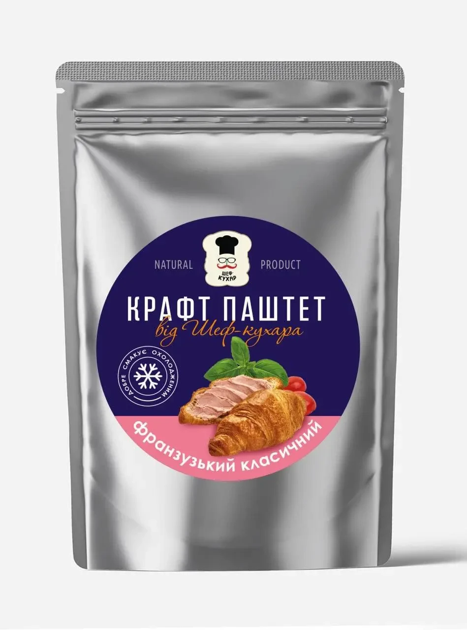 Паштет французький класичний, Шеф-Кухар, 100 г, фото 1