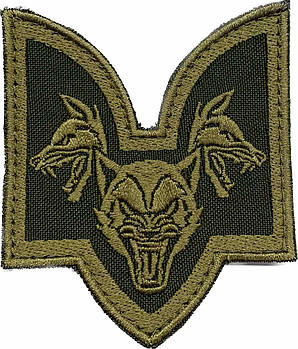 Шеврон Вовки Да-Вінчі олива