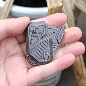 Металевий фіджет антистрес GYRO клікер для дорослих