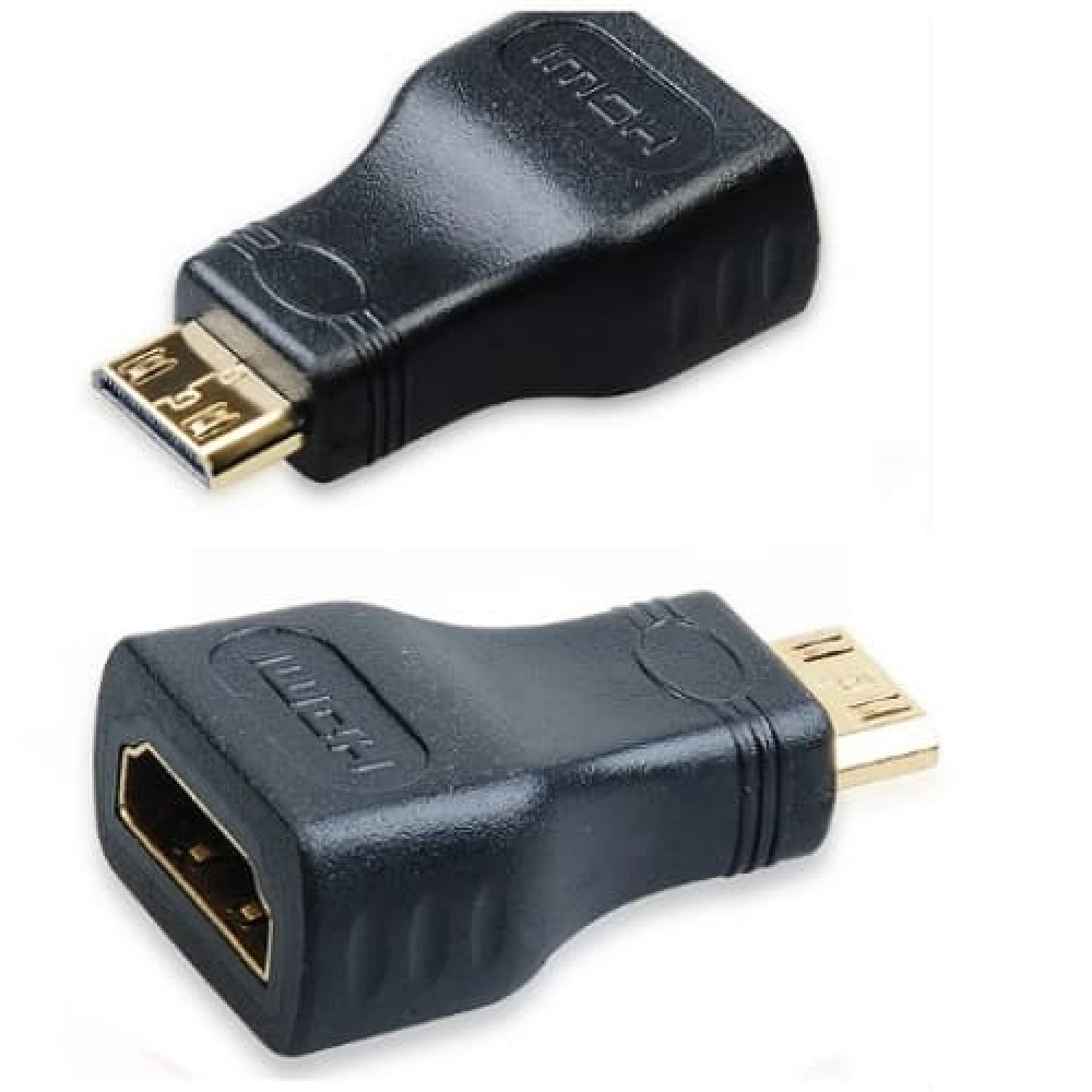 Перехідник HDMI (мама) Mini HDMI (тато) Адаптер, фото 1