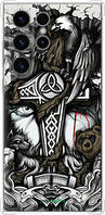 Чохол на Samsung Galaxy S24 Ultra Тату Вікінг "4098sp-3389-72104"
