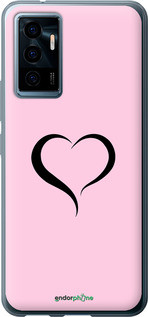 Чехол на Vivo V23e Сердце 1 "4730u-2641-72104", фото 1