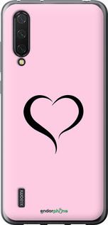 Чехол на Xiaomi Mi CC9 Сердце 1 "4730u-1747-72104", фото 1