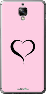 Чехол на OnePlus 3 Сердце 1 "4730u-334-72104", фото 1