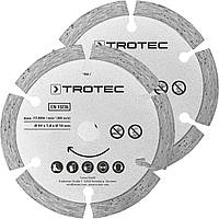 Диск відрізний алмазний Trotec 2 Diamond 89х10х1,8 (2 шт) (6215001302)