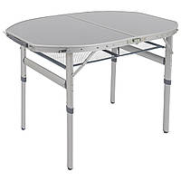 Стіл Bo-Camp Premium Oval 100x70 cm Grey (1404424)