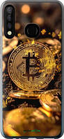 Чохол на Tecno Camon 12 CC7 Золота лихоманка біткойна "6089u-2432-72104"