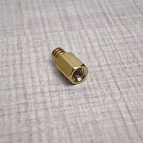 Стійка для материнської плати ПК 20шт внутр. М3, зовнішн. M3.5х0.8, #6-32 латунь