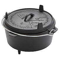 Казан з кришкою Groenberg Askja Pot 25 cm / 4 L Black (266016)