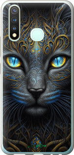 Чехол на Vivo Y19 Кошка "5548u-630-72104", фото 1