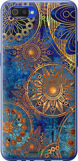 Чохол на Realme C2 Золотий візерунок "678u-1852-72104", фото 1