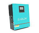 Інвертор Exelon EXS-1000/12, 1000VA, 12V, струм заряду 0-40A, MPPT (20-150VDC, 80A), фото 2
