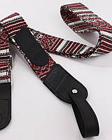 Гітарний ремінь ручної роботи для акустичної, електро та бас-гітари, укулеле з перехідником для акустики в подарунок