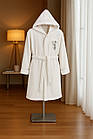 Халат підлітковий для дівчаток 10-16 років бавовняний Pupilla Galaxy Туреччина кремовий