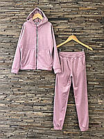 Дитячий велюровий костюм на замку. 146- 164 зріст.