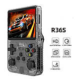 Приставка ігрова консоль Data Frog R36S 64GB Grey (10000 ігор), фото 3