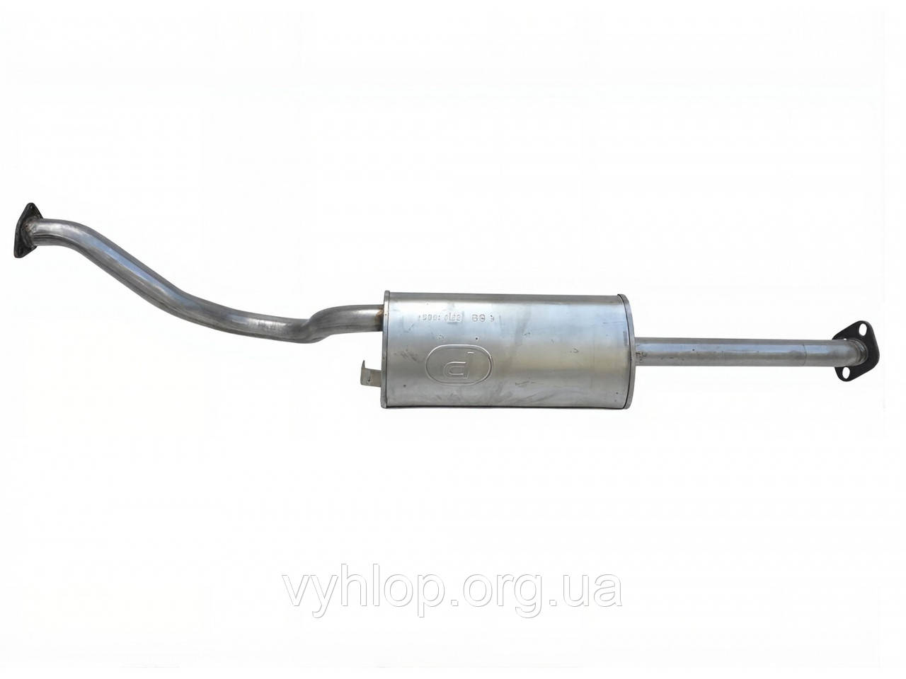 Глушник Мітсубісі Паджеро (Mitsubishi Pajero) (14.89) 2.5 TD 90-96; 3.0 -12V 90-94 LWB Polmostrow