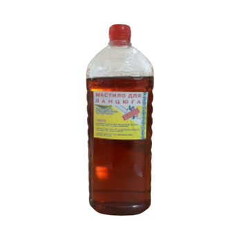 Олива для ланцюгів 1,3л світла пластикова банка (кругла прозора) ЧС