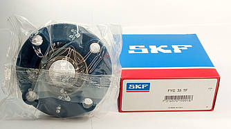 Підшипниковий вузел FYC-35-TF SKF розміри: 35*135*44,4 корпусний типу UCFC