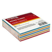 Папір для нотаток Axent Delta Color D8021, 80x80x20 мм, несклеєний