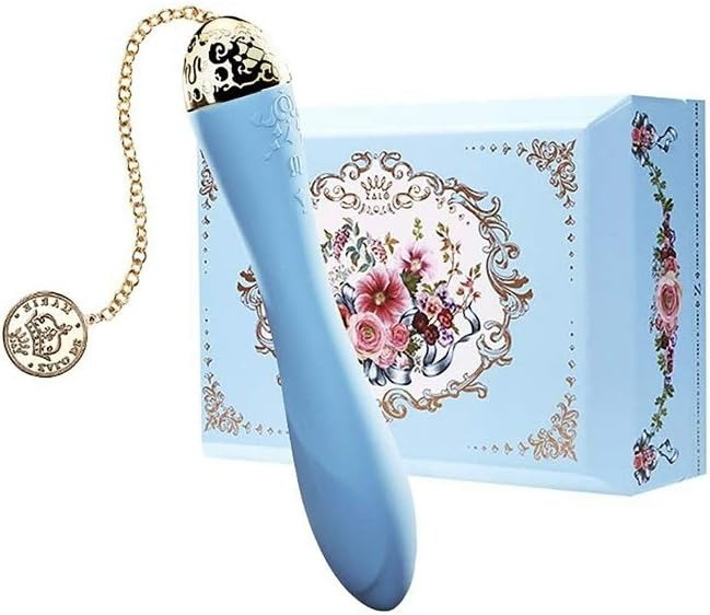 Вібратор універсальний силіконовий Zalo Marie-Rouge блакитний