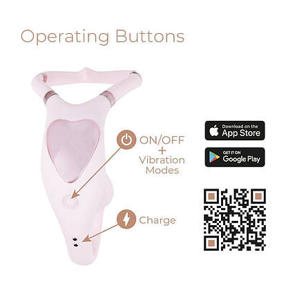 Смарт-стимулятор для клітора та точки G Adrien Lastic Venus рожевий, фото 1