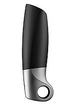Смарт-мастурбатор Satisfyer Power Masturbator для використання на верхній половині пеніса, чорний, фото 4
