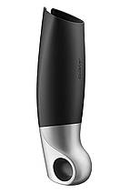 Смарт-мастурбатор Satisfyer Power Masturbator для використання на верхній половині пеніса, чорний, фото 5