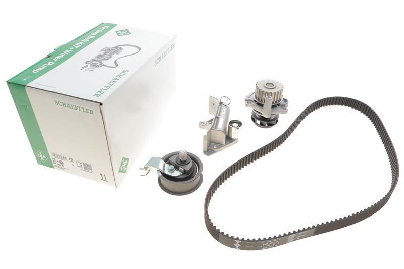 Помпа + комплект ременя ГРМ SKODA OCTAVIA, VW BORA, INA (530006730), фото 1