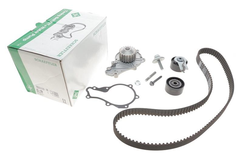 Помпа + комплект ременя ГРМ TOYOTA AYGO, FORD FIESTA, INA (530023930), фото 1