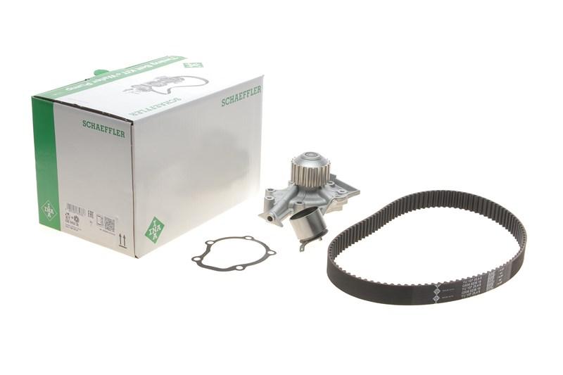 Помпа + комплект ременя ГРМ CHEVROLET SPARK, DAEWOO MATIZ, INA (530045330), фото 1