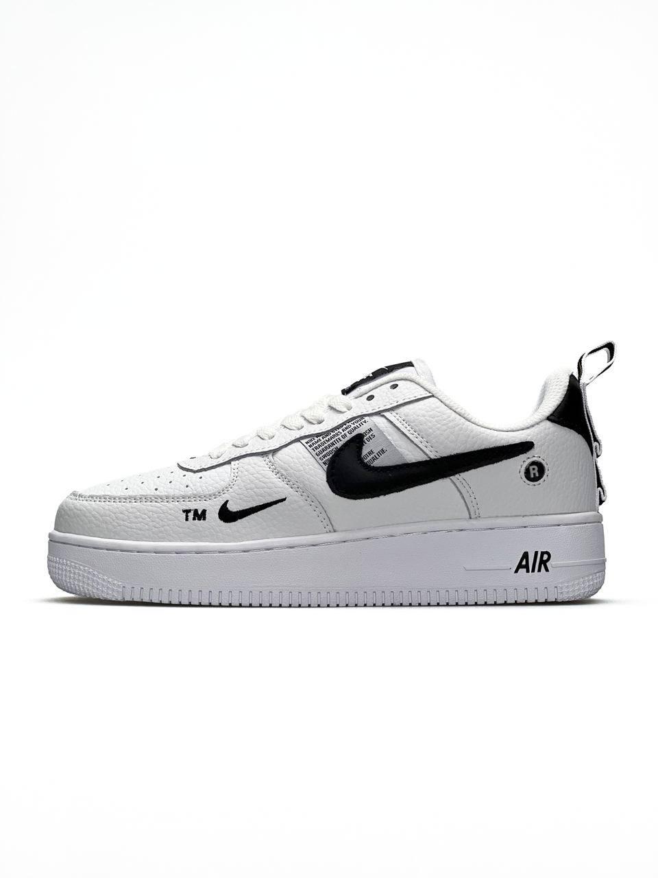 Air Force 1 07 LV8 Utility White Black, фото 1