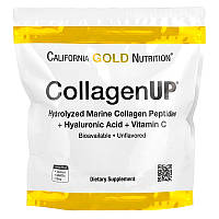 CollagenUP California Gold Nutrition 412 г морський колаген, гіалуронова кислота, вітамін С