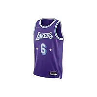 Urbanshop com ua Майка чоловіча Nike Lakers City Edition Lebron James 6 Dri-Fit Swingman (DO9450-504) РОЗМІРИ